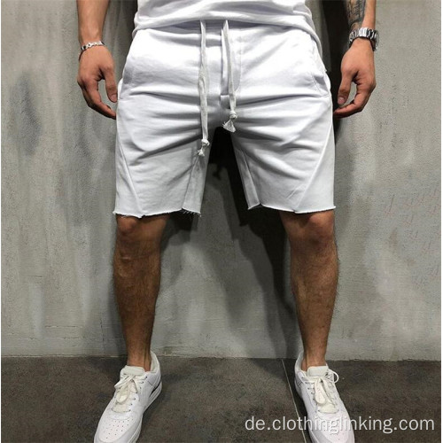 Herren Gym Sport Casual Shorts mit Taschen